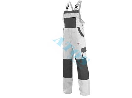 Pánské kalhoty lacl CXS LUX 1157-ZA, bílo-šedé