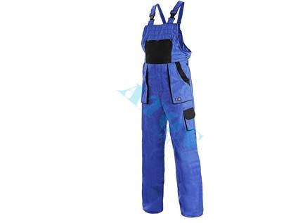 Dámské kalhoty s laclem CXS LUX 1190-ZA, modro-černé